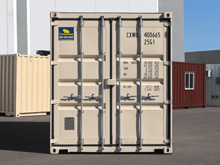 New 20ft high cube shipping container with doors on both ends of sale