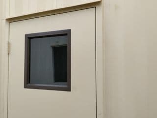 Personnel man door window for shipping container for sale
