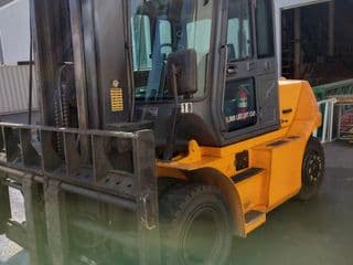 Pneumatic Tire Forklifts  2018 HYUNDAI 70D-9
