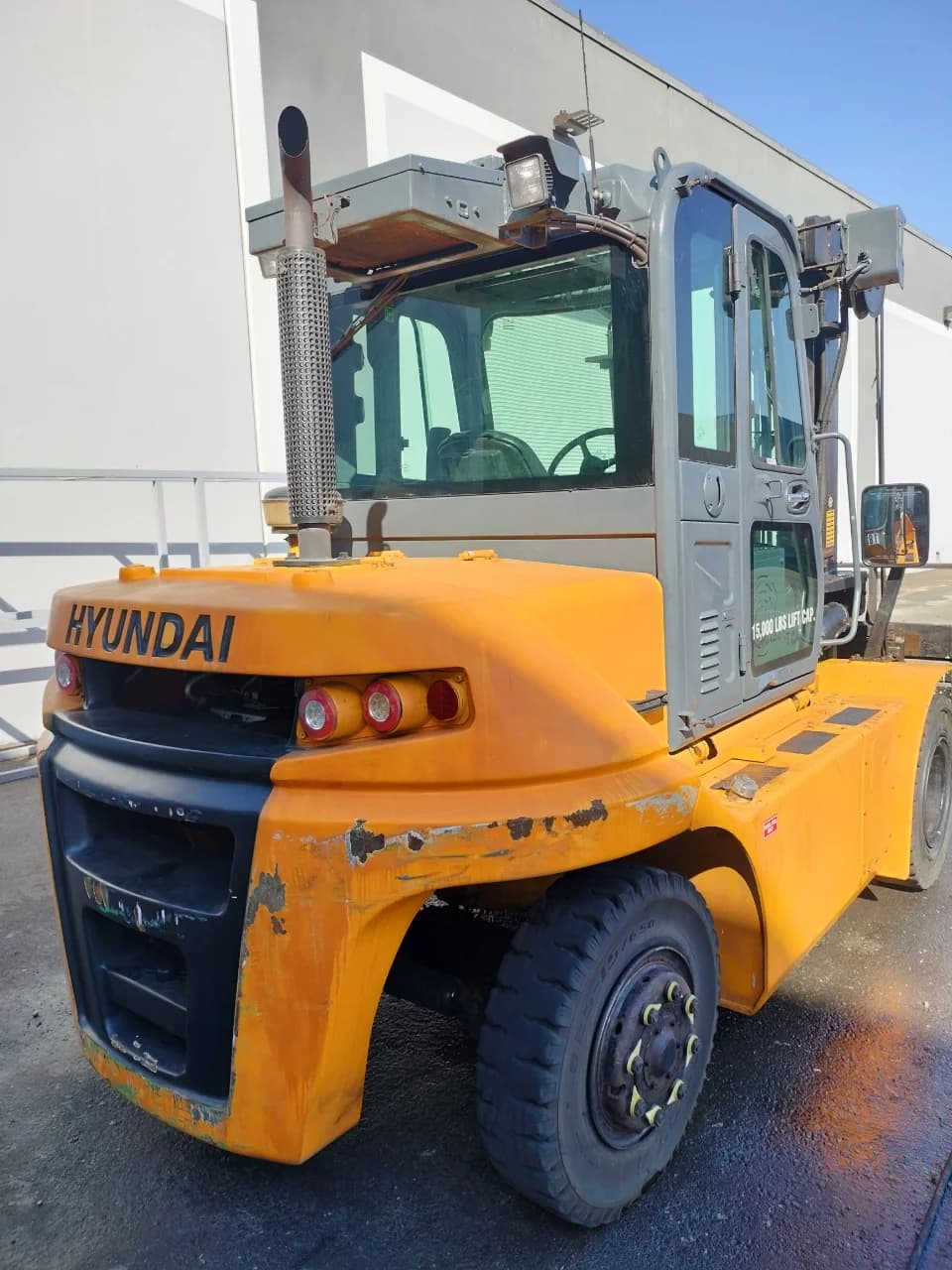 Pneumatic Tire Forklifts  2018 HYUNDAI 70D-9