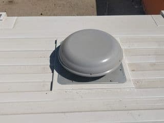 Power roof turbine vent 