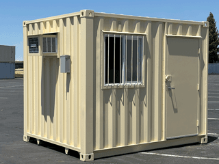 Rent 10ft On-Site Ground Level Office Container