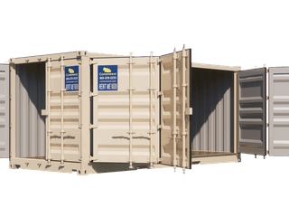 Rent 20ft Open Side Storage Container | Conexwest