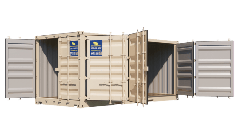 20ft Open Side Storage Container for Rent