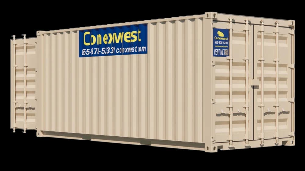 Rent 20ft Storage Container w/ Doors on Both Ends | Conexwest