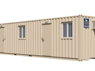 Rent 40ft Ground Level Office Container | Conexwest
