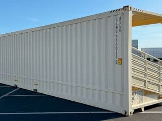 Rent 40ft High Cube 74-Seat Bleacher Container