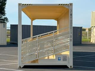 Rent 40ft High Cube 74-Seat Bleacher Container