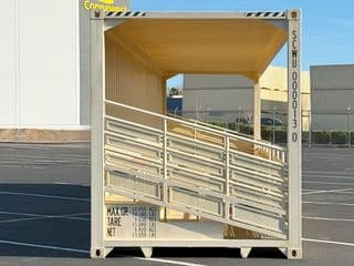 Rent 40ft High Cube 74-Seat Bleacher Container
