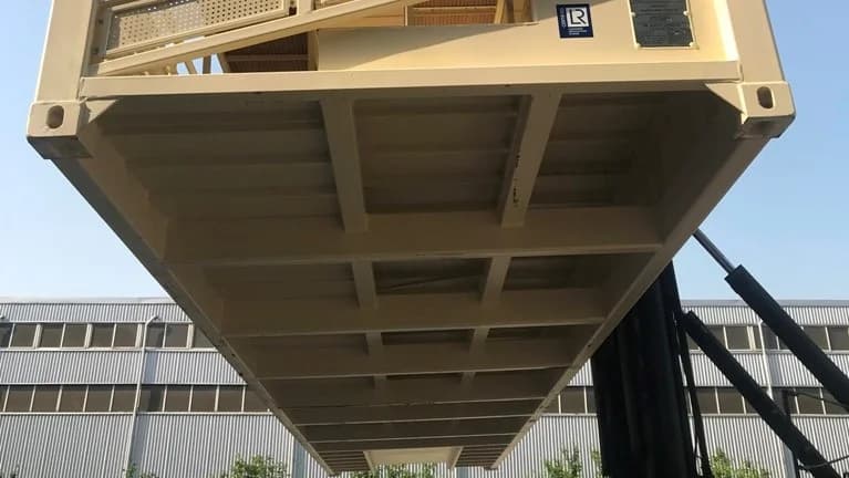 Rent 40ft High Cube 74-Seat Bleacher Container