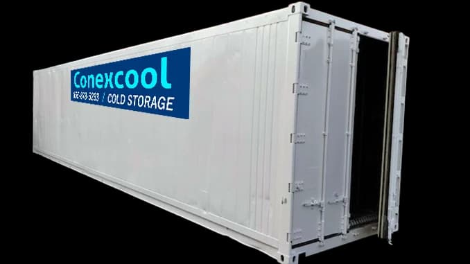 Rent 40ft High Cube (9.5ft) Insulated Storage Container