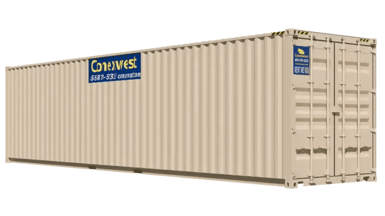 Rent 40ft High Cube (9.5 ft) Storage Container