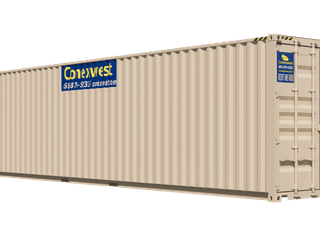 Rent 40ft High Cube (9.5ft) Storage Container w/ Doors on Both Ends | Conexwest