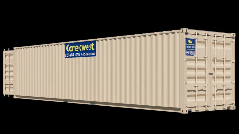 Rent 40ft Storage Container w/ Doors on Both Ends | Conexwest
