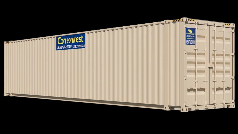 Rent 45ft High Cube (9.5ft) Storage Container | Conexwest