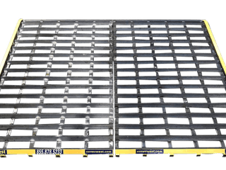 Rumble Plates Trackout Construction Grates 4ft x 10ft (2) | Conexwest