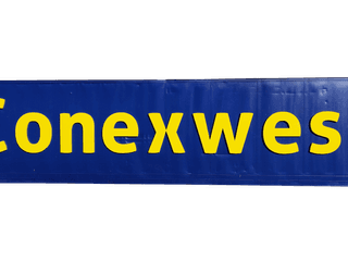 Shipping container 3d foam sign