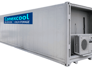Single-Phase 40ft Refurbished Refrigerated Container Medium Temp | Conexwest