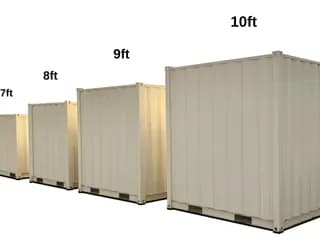 Small 6ft shipping container