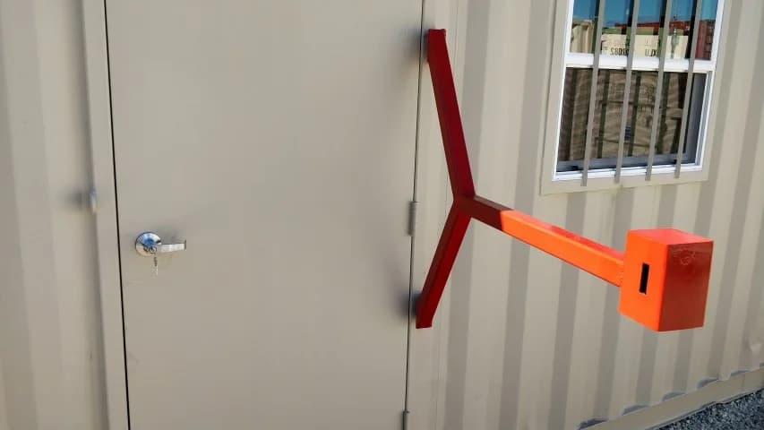 Y-shaped lockbox for sale