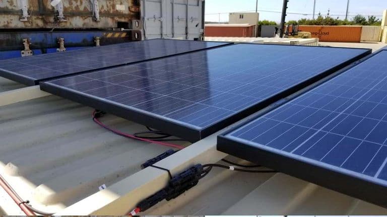 Solar power for shipping containers for sale