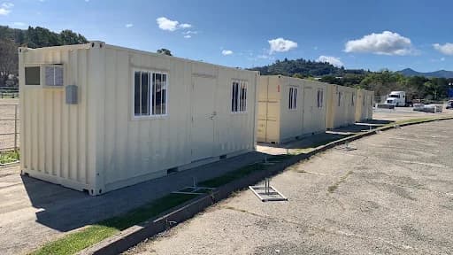 20ft Storage Container w/ Doors on Both Ends