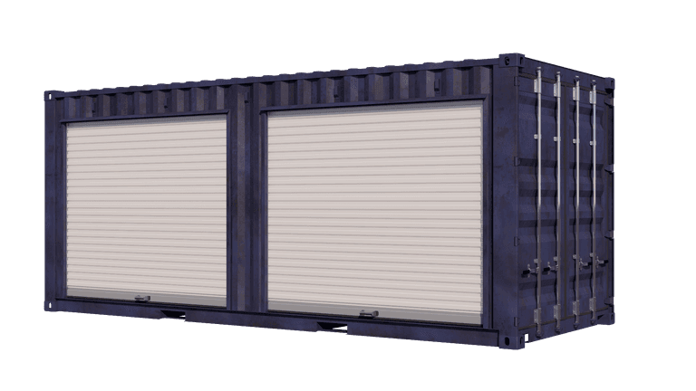20ft Storage Container With Roll-Up Door