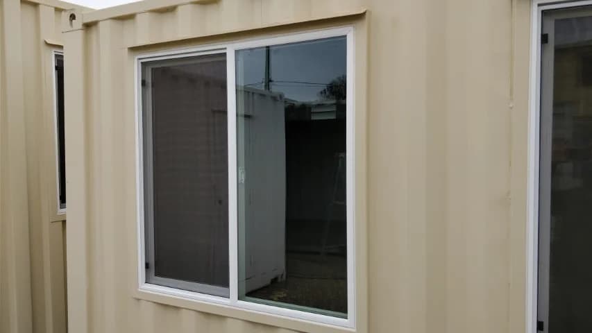 Double pane sliding windows