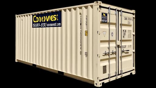 20-foot rental container