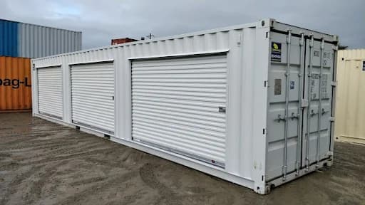 40ft Storage Container With Roll-Up Doors