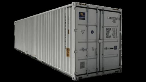 40ft high cube shipping container with doors on both ends for sale