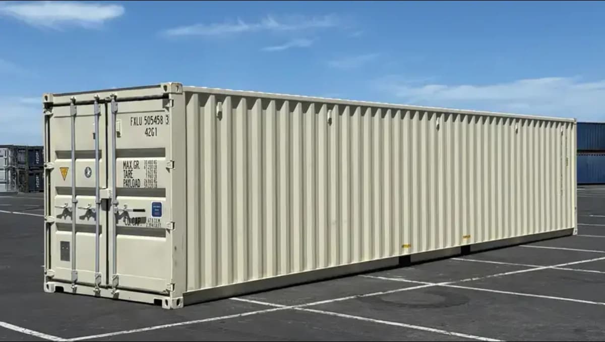 40ft new shipping container.
