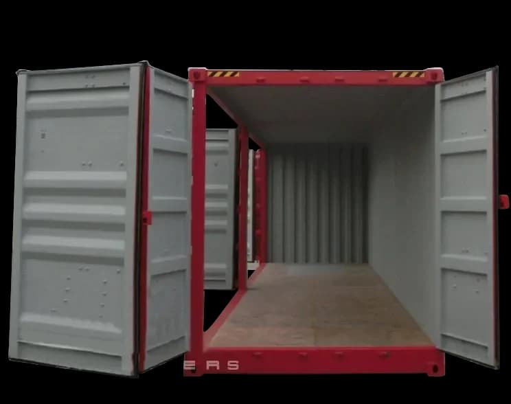40ft New High Cube Open Side Shipping Container