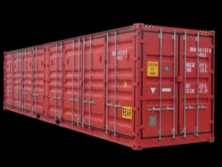 40ft New High Cube Open Side Shipping Container