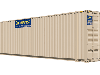 Rent 45ft High Cube (9.5ft) Storage Container | Conexwest
