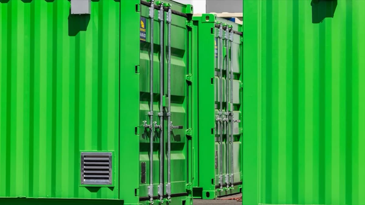 Green container image