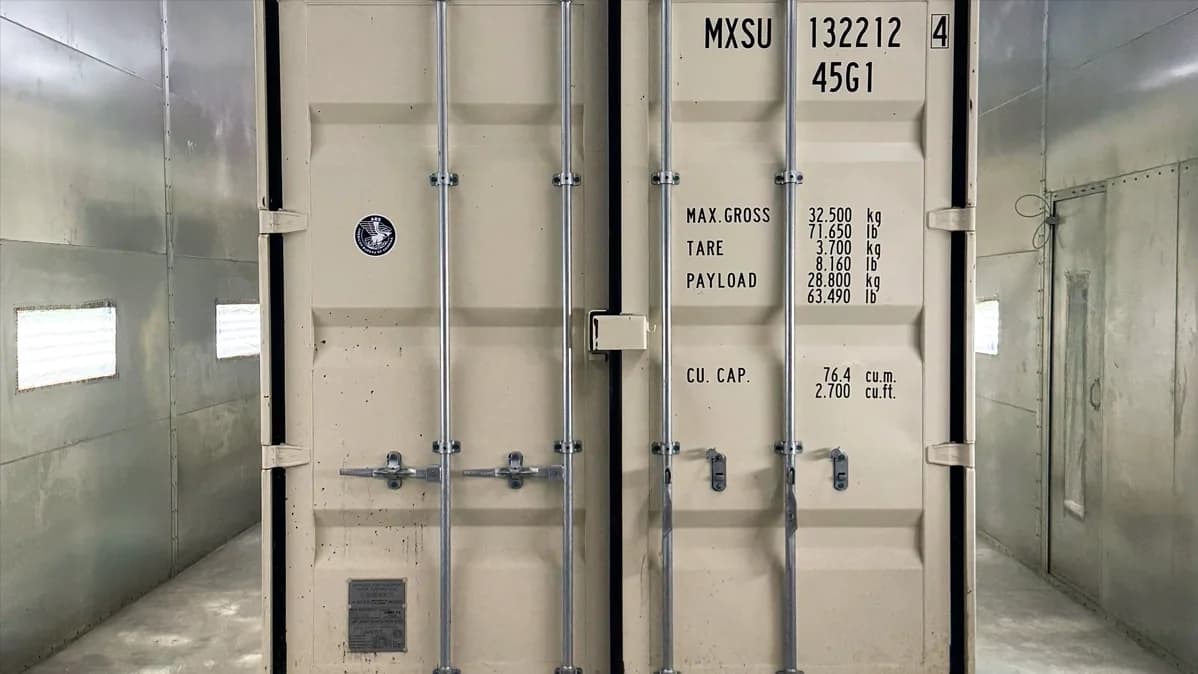 Container side roll-up door image