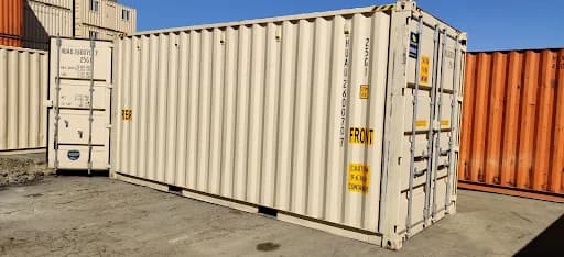 20ft High Cube Shipping Container with Doors on Both Ends