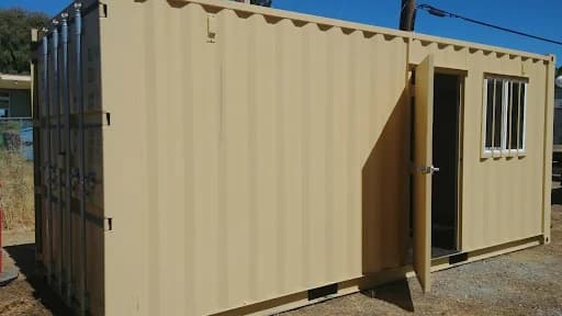 20ft New Combo Office and Storage Container