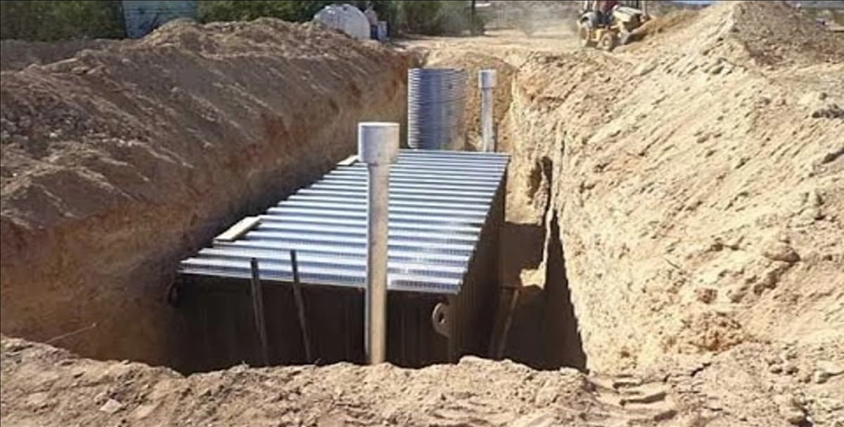 Customized shipping container bunker with reinforced structure and exterior access