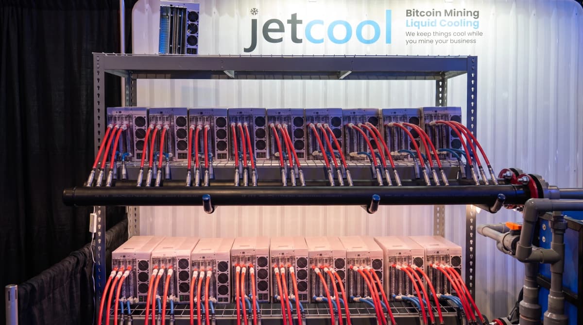 Containerized Bitcoin mining infrastructure