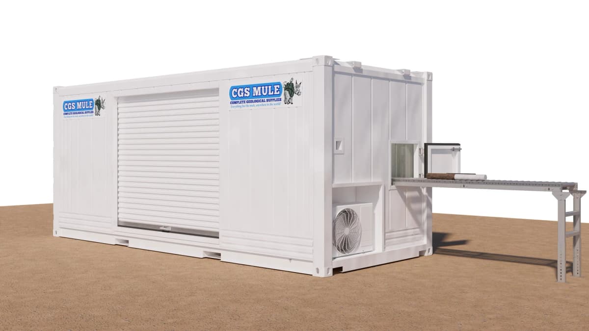 CGS MULE mobile concrete core sampling unit exterior