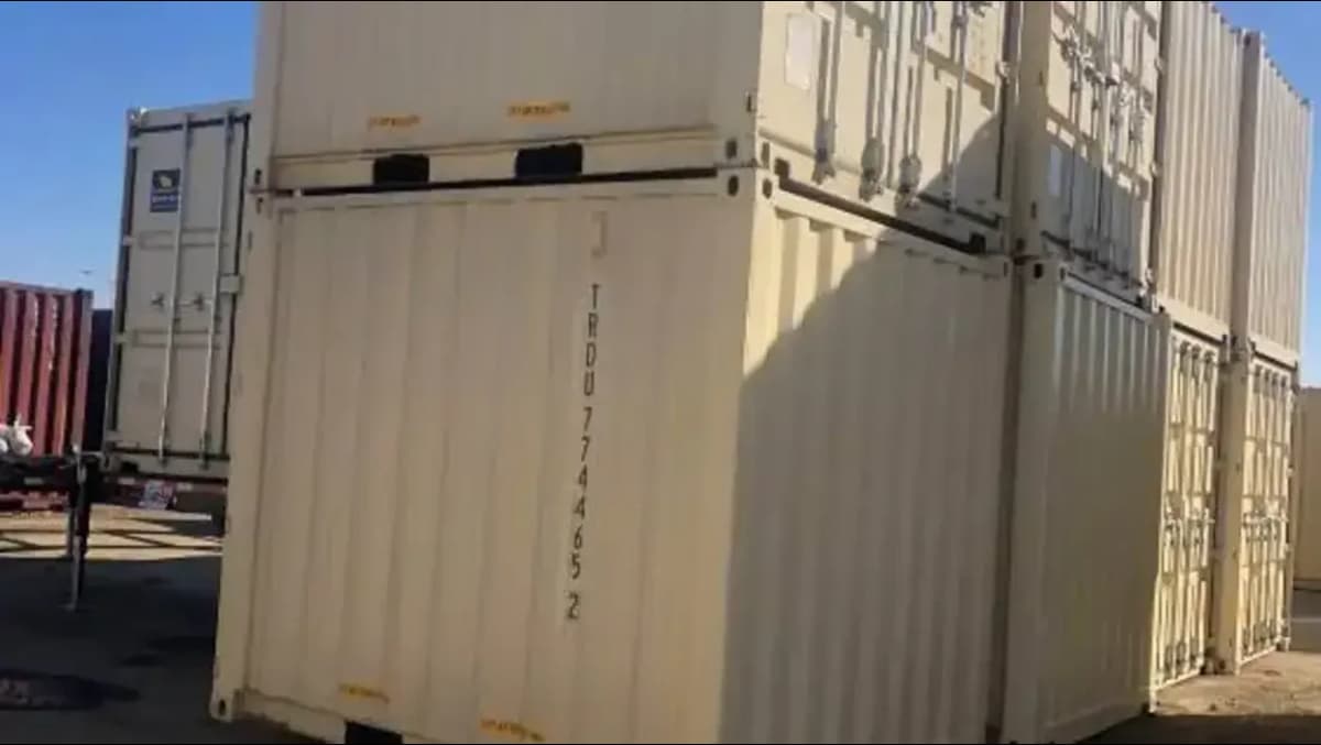 container delivered