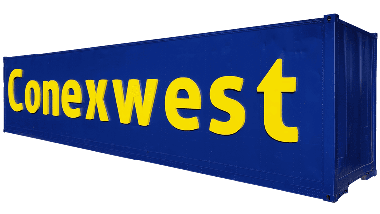 Shipping container 3d foam sign
