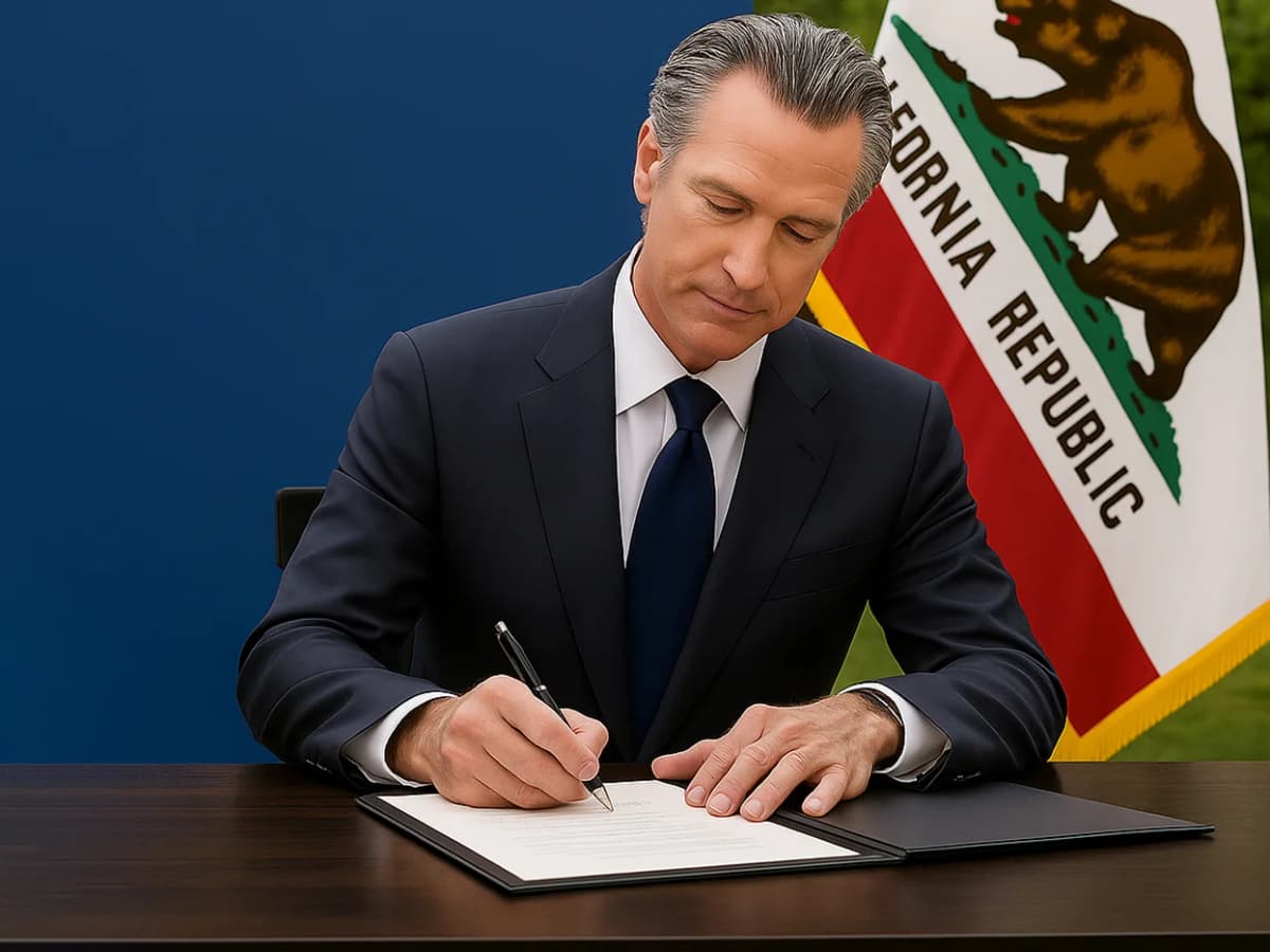Newsom Signs Law