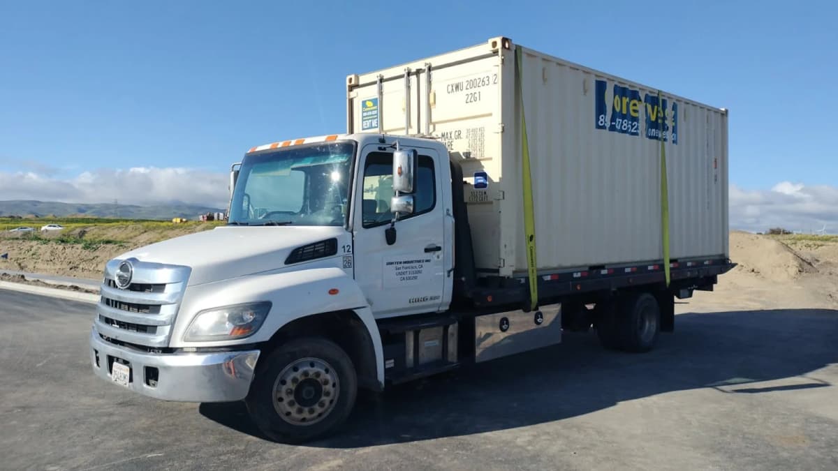 Container delivery in SF