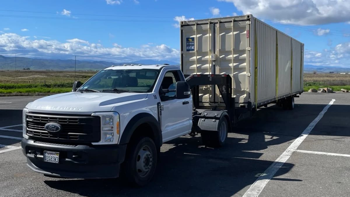 Container delivery in Reno