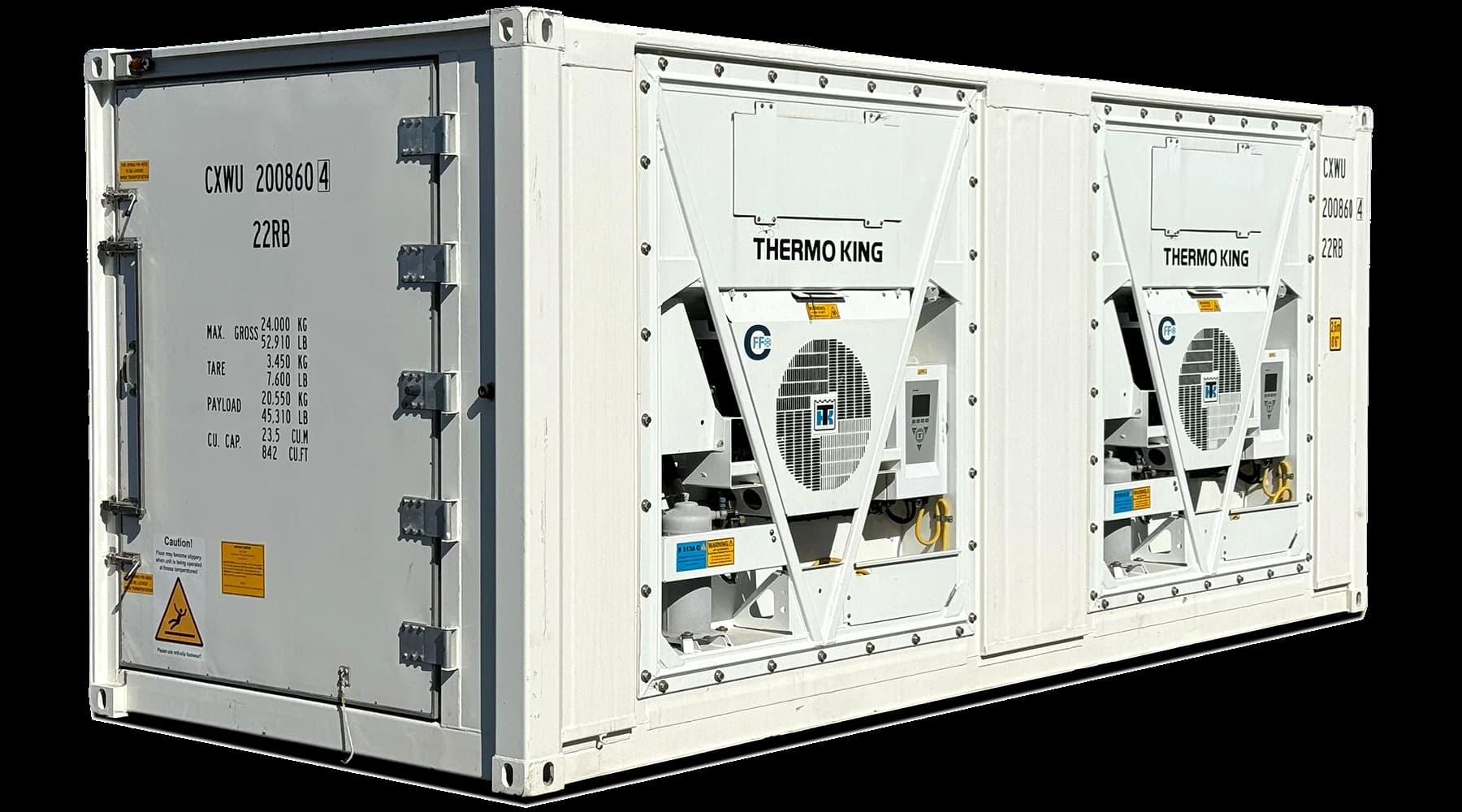 20ft Blast Freezer Container -40°F to 70°F | Conexwest