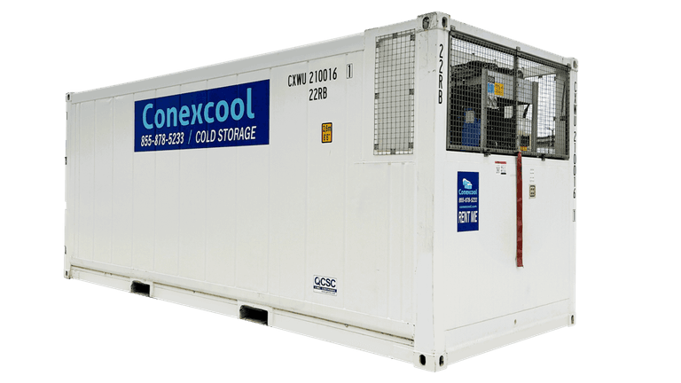 20ft single phase 220v cold storage refrigerated container Bohn Conexcool