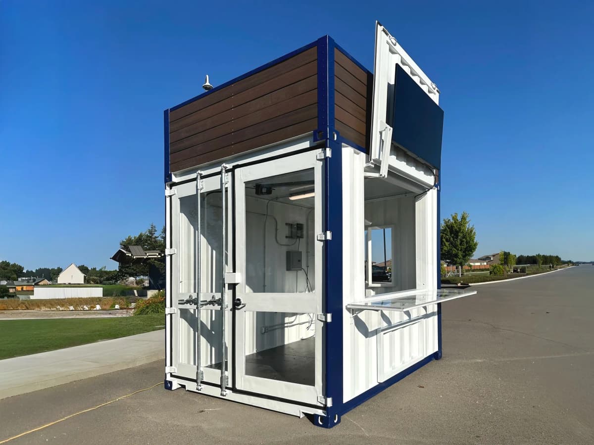 Case Study: 10ft High Cube Information And Visitor Center for the City of Lathrop